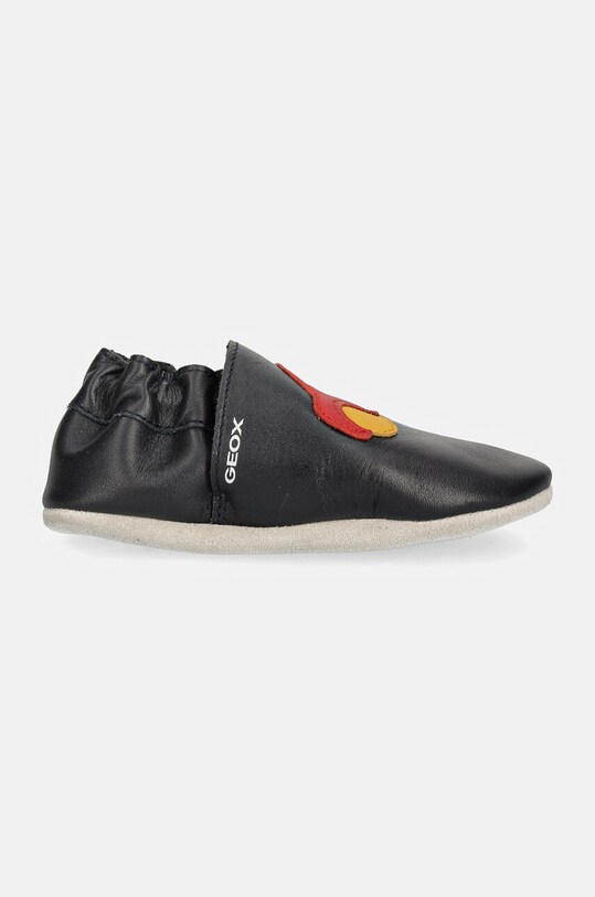 Kožené topánky pre bábätká Geox BLOVIEDOO B4667B.00085 tmavomodrá SS25