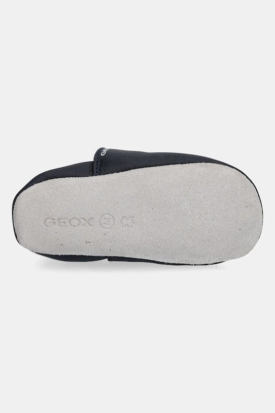 Usnjeni čevlji za dojenčka Geox BLOVIEDOO mornarsko modra B4667B.00085