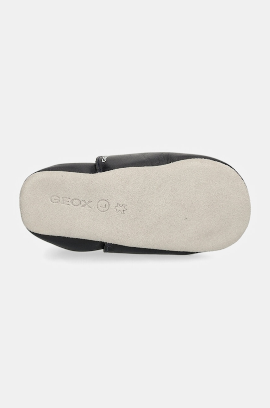 Usnjeni čevlji za dojenčka Geox BLOVIEDOO B4667B.00085 črna