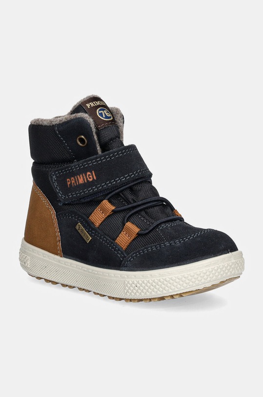 Detské zimné topánky Primigi semišová koža tmavomodrá 6852500.25.29