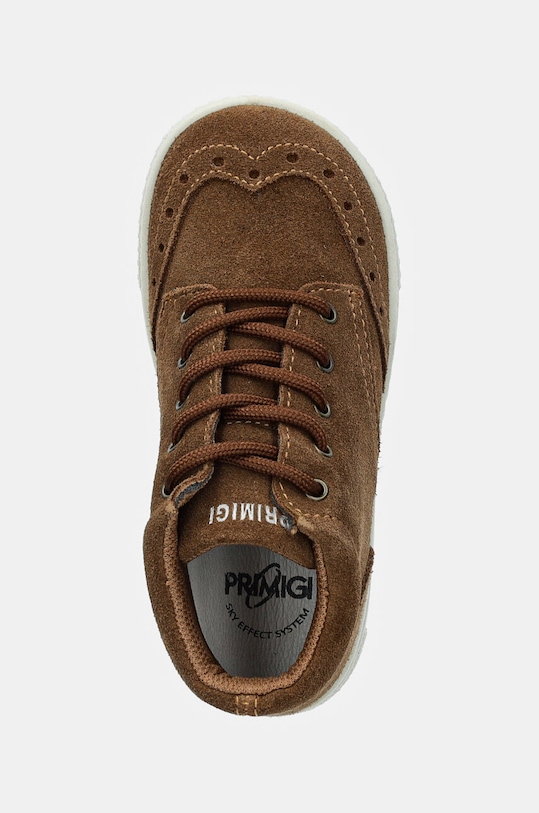 Primigi półbuty zamszowe dziecięce brązowy 6852811.25.26
