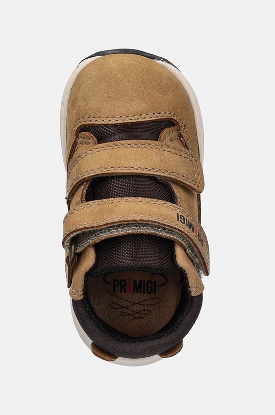 Παιδικά παπούτσια nubuck Primigi καφέ 6900611