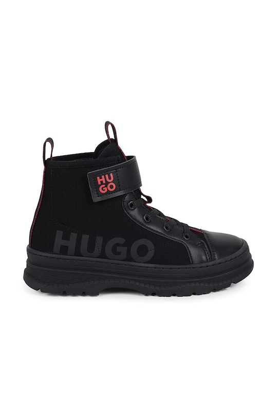 Dětské polobotky HUGO G00247.27.35 černá AW24