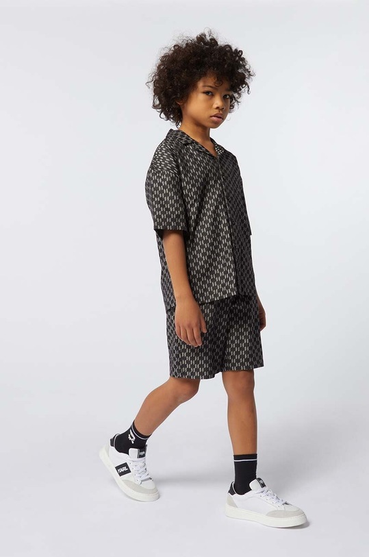 Karl Lagerfeld teniși din piele copii Z30314.27.35