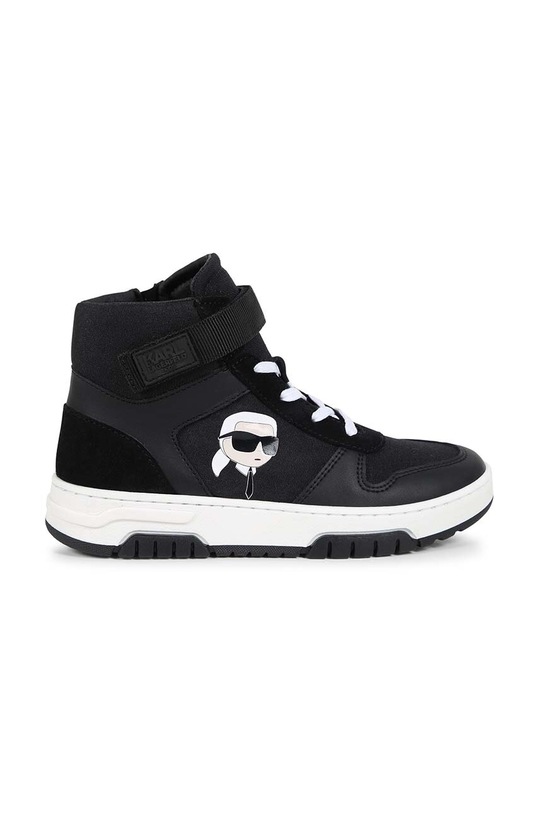 Karl Lagerfeld sneakersy dziecięce Z30318.27.35 czarny AW24