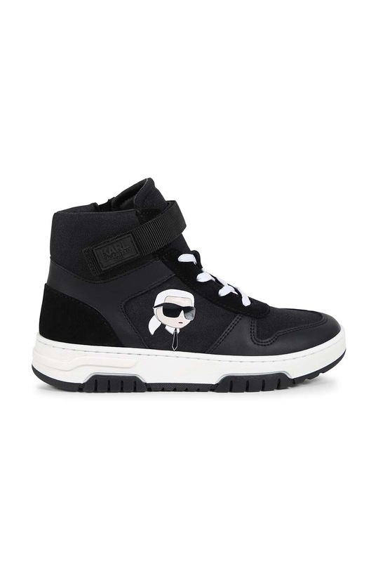 Karl Lagerfeld sneakersy dziecięce Z30318.36.39 czarny AW24