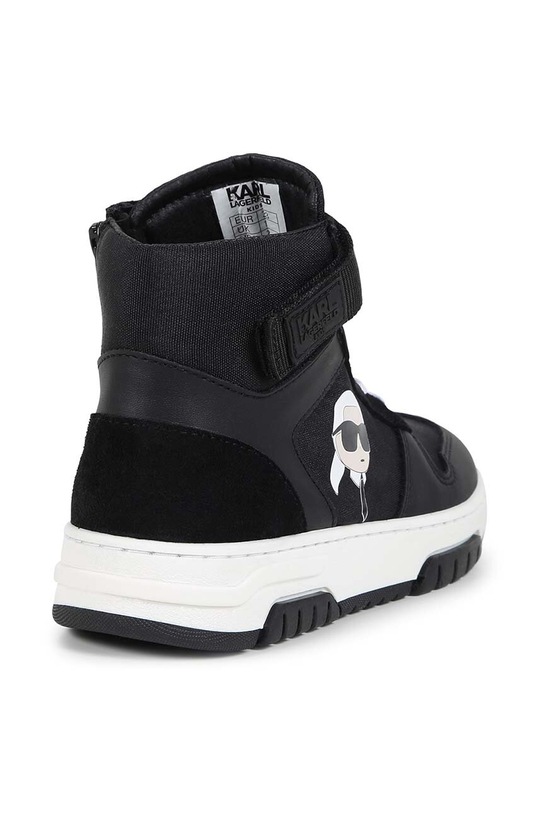 Chłopiec Karl Lagerfeld sneakersy dziecięce Z30318.36.39 czarny