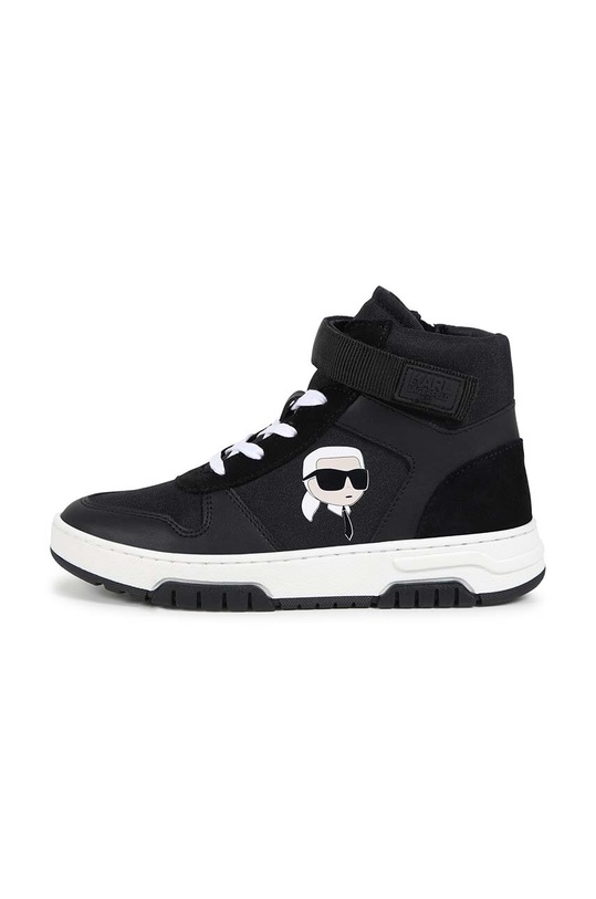 Karl Lagerfeld sneakersy dziecięce czarny Z30318.36.39