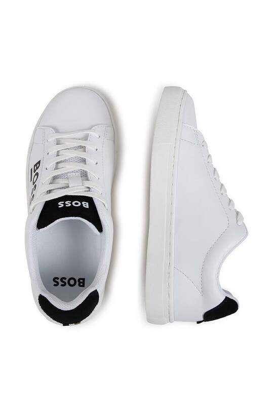 BOSS sneakersy skórzane dziecięce J51310.