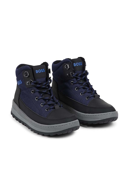 Otroški zimski škornji BOSS Tekstil modra J51318.32.35