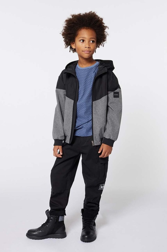 BOSS ghete de iarna pentru copii din piele J51319.36.40