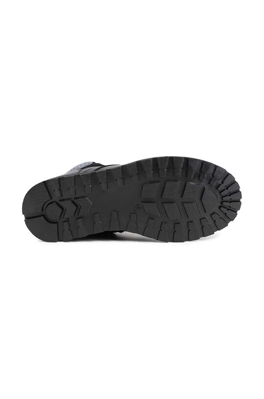 BOSS ghete de iarna pentru copii din piele J51319.36.40 negru