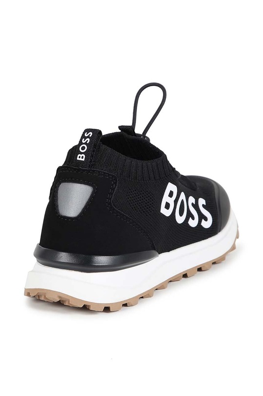 CHLAPEC Dětské tenisky BOSS J51327. černá