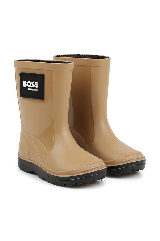 BOSS kalosze dziecięce beżowy J51338.21