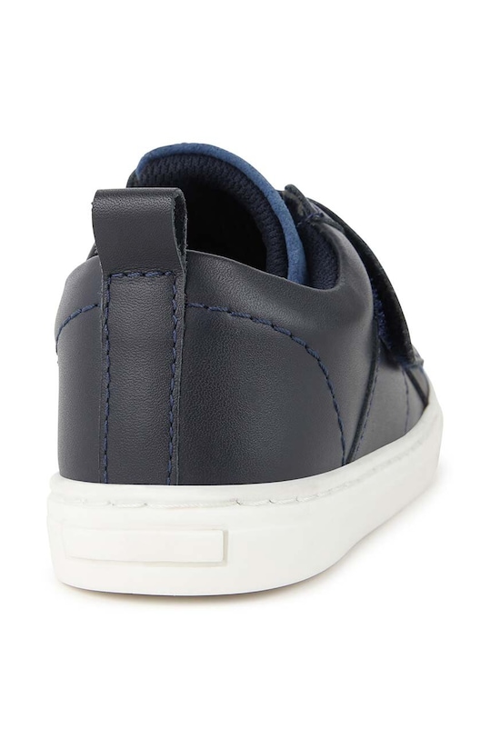 CHLAPEC Kojenecké kožené sneakers boty BOSS J51342.20.21 námořnická modř