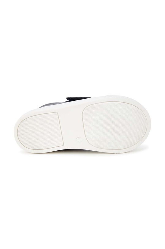 Kojenecké kožené sneakers boty BOSS J51342.20.21 námořnická modř