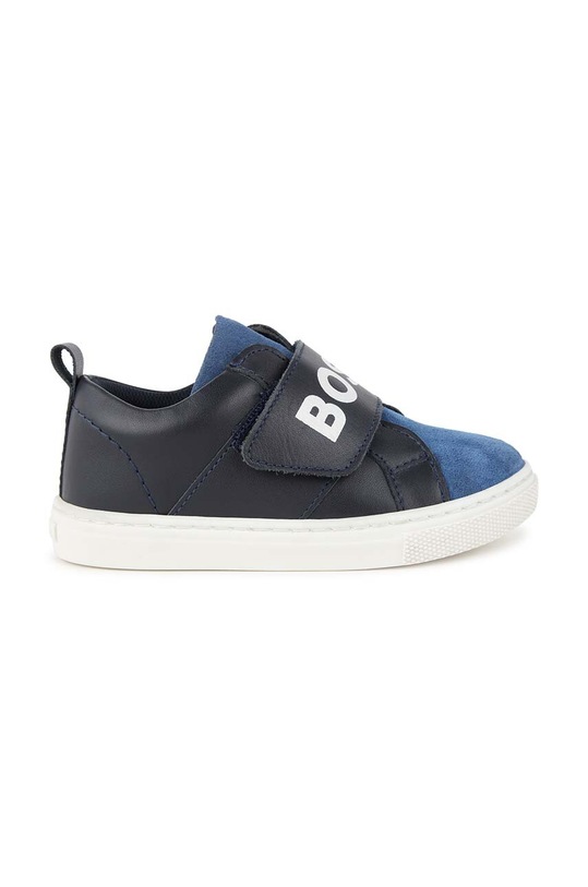 BOSS sneakers din piele pentru bebeluși J51342.22.30 bleumarin AW24