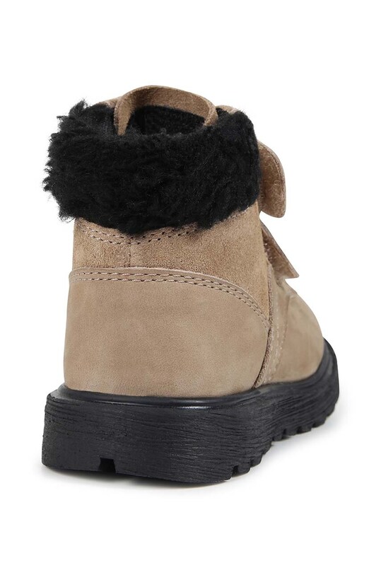 Chłopiec BOSS buty zimowe skórzane niemowlęce J51635.22.30 beżowy