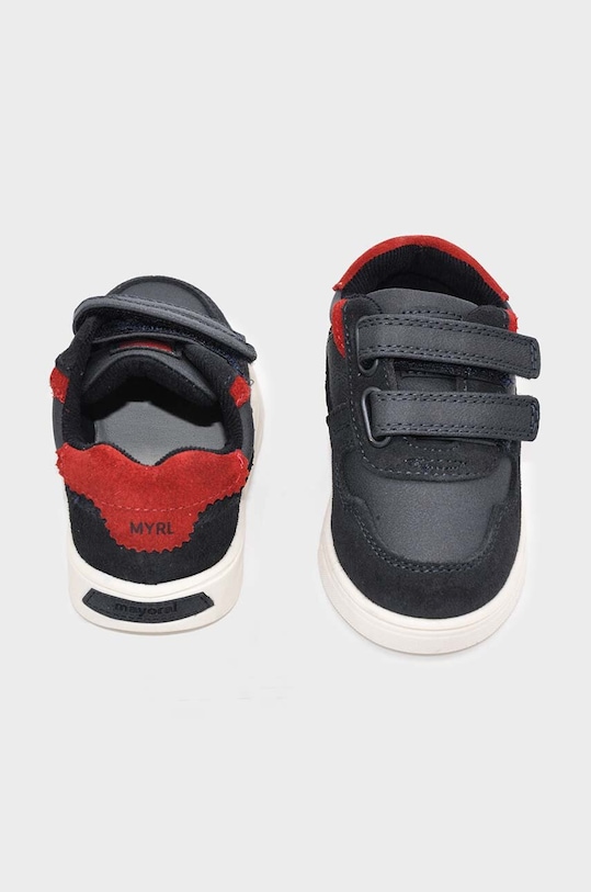 CHLAPEC Dětské kožené sneakers boty Mayoral 42520.74B.Baby námořnická modř