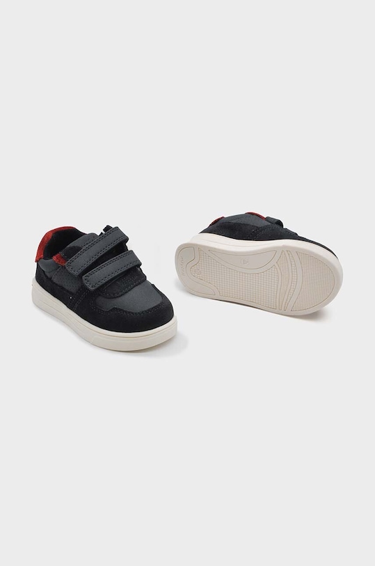 Dětské kožené sneakers boty Mayoral námořnická modř 42520.74B.Baby