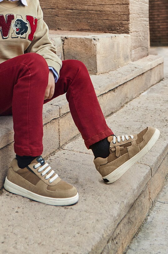 Mayoral sneakers pentru copii maro 44520.75A.Mini
