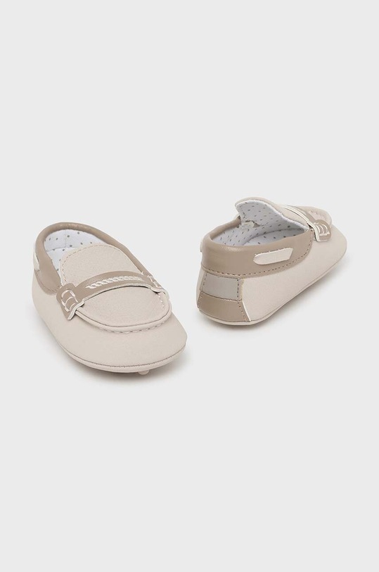 Mayoral Newborn pantofi pentru bebelusi imitatie de piele bej 9783.1J.Newborn.9BYH