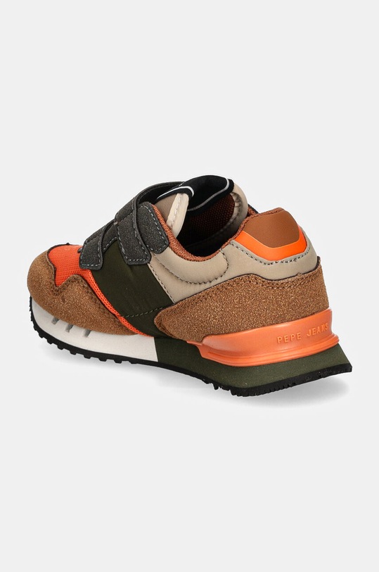 CHLAPEC Dětské sneakers boty Pepe Jeans LONDON PARK PBS40009 oranžová