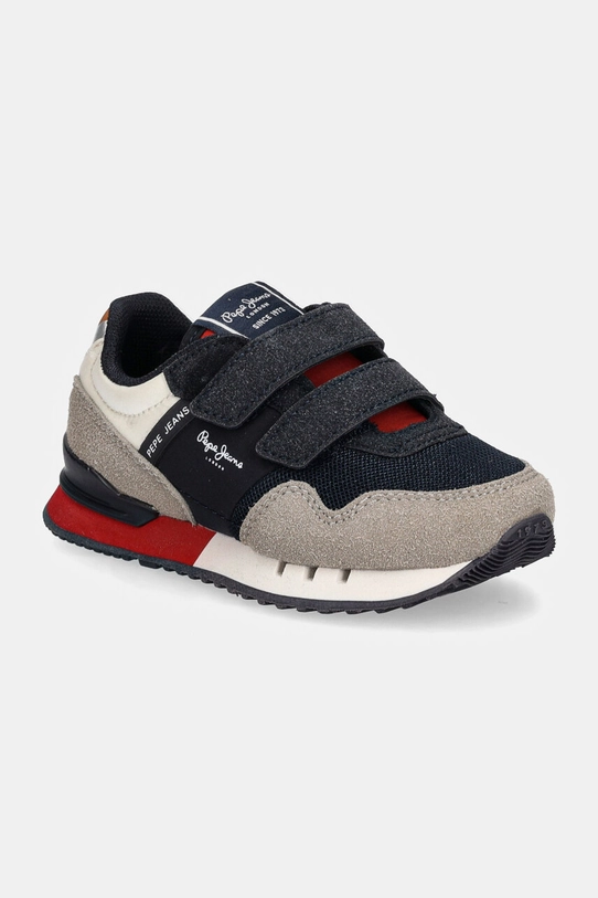 Pepe Jeans sneakersy dziecięce LONDON PARK syntetyczny szary PBS40009