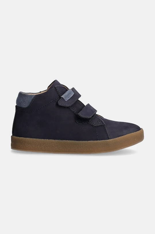 Garvalin pantofi din piele intoarsa pentru copii 241315 bleumarin AW24