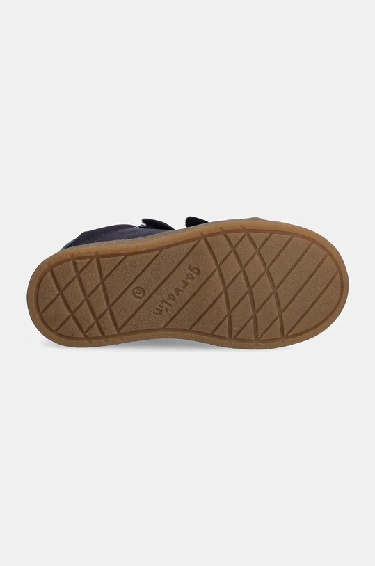 Garvalin pantofi din piele intoarsa pentru copii 241315 bleumarin