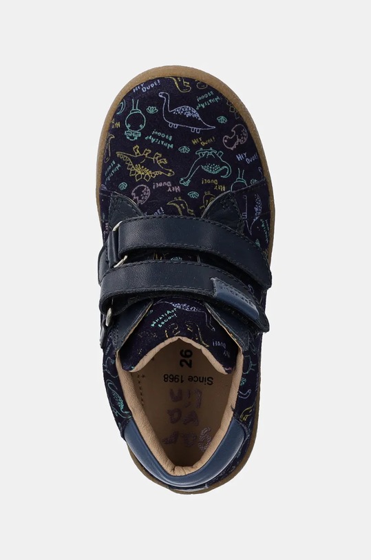 Garvalin półbuty skórzane dziecięce granatowy 241317