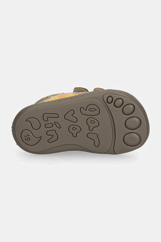 Garvalin scarpe da ginnastica per bambini in pelle 241309.19.23 grigio