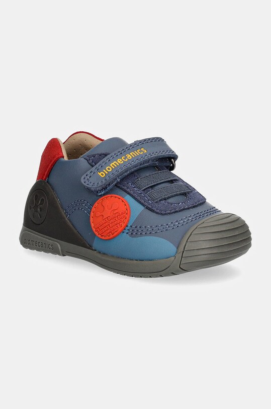 Biomecanics sneakersy skórzane dziecięce niska niebieski 241123