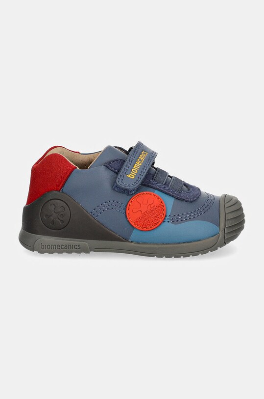 Biomecanics sneakersy skórzane dziecięce 241123 niebieski AW24