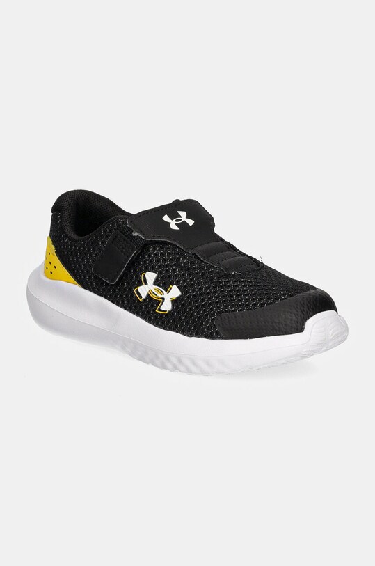 Detské tenisky Under Armour BINF Surge 4 AC textilný čierna 3027105