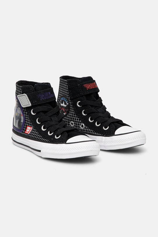Дитячі кеди Converse CHUCK TAYLOR ALL STAR 1V Казкові герої чорний A11660C