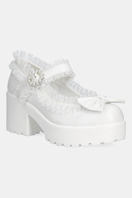 Обувки с тънък ток Koi Footwear бял ND682