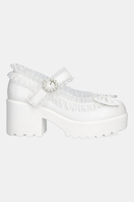 Koi Footwear pantofi cu toc ND682 alb SS25