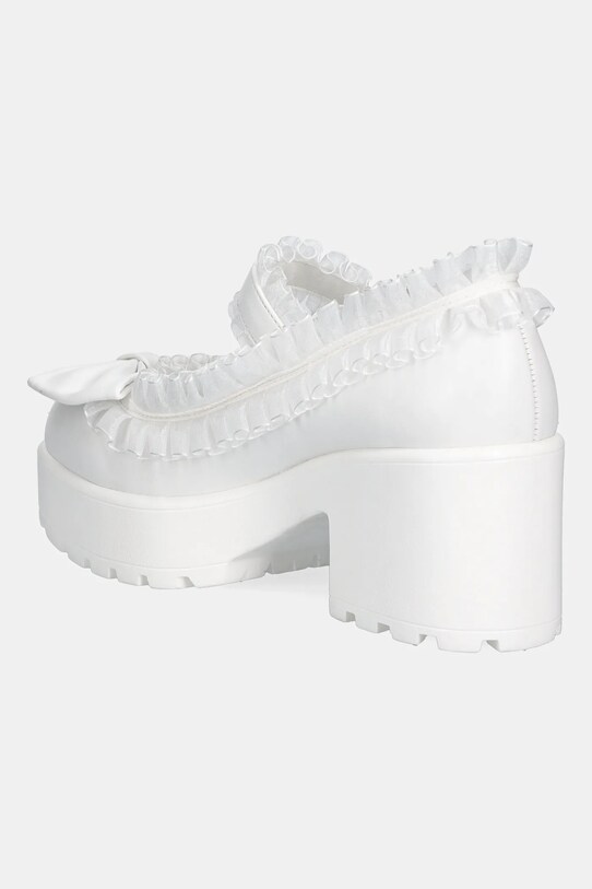 Încălțăminte Koi Footwear pantofi cu toc ND682 alb