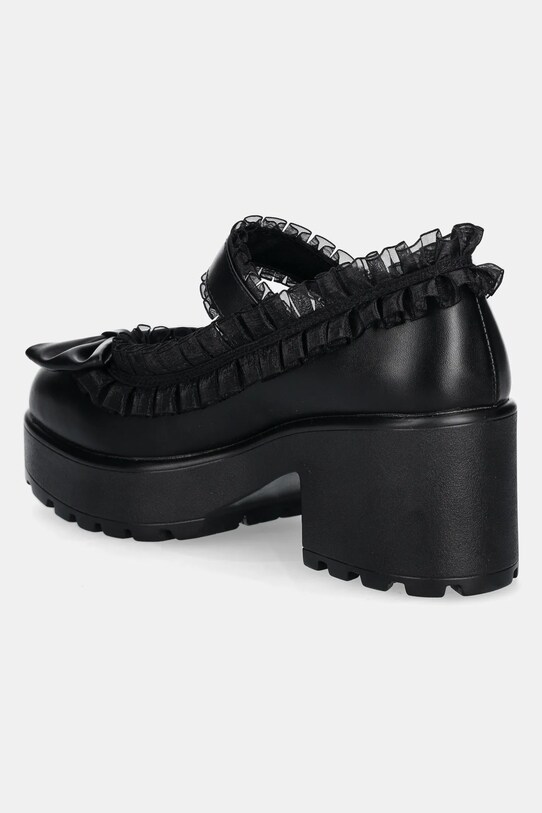 Încălțăminte Koi Footwear pantofi cu toc ND682 negru