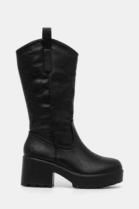 Koi Footwear cizme Wintu Long Chunky Western Boots ND90V negru AW24