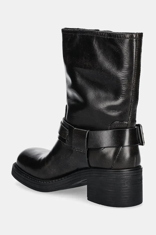 Obuwie Pinko botki skórzane Alys SD0155.P056.Z99 czarny