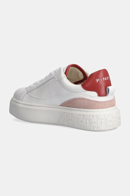 Obuwie Pinko sneakersy skórzane Yoko SS0039.P001.ZY7 biały