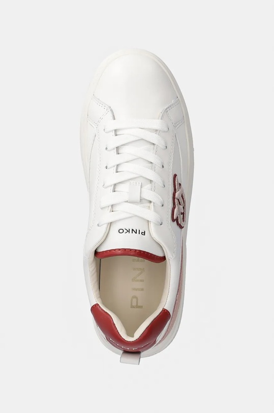 Pinko sneakersy skórzane Yoko biały SS0039.P001.ZY7