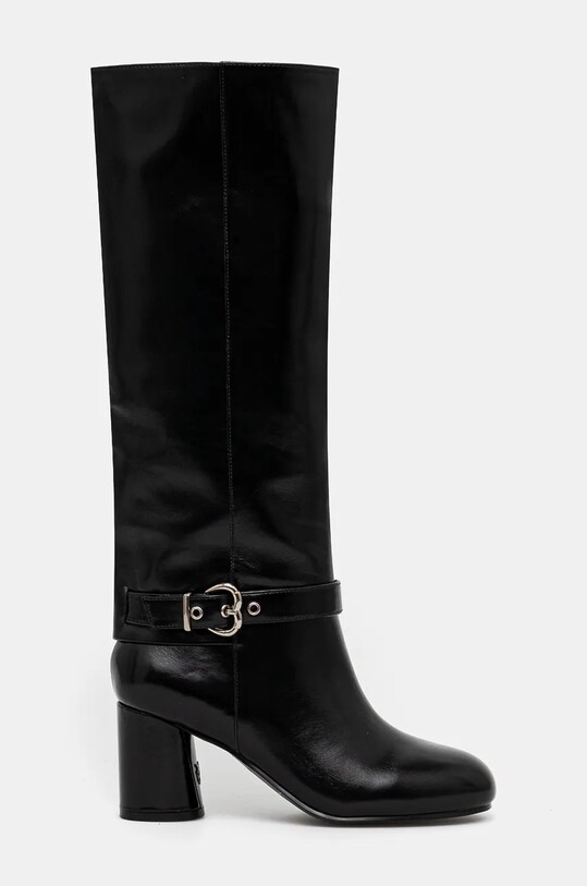 Kožené čižmy Pinko Cindy SD0129.P043.Z99 čierna AW24