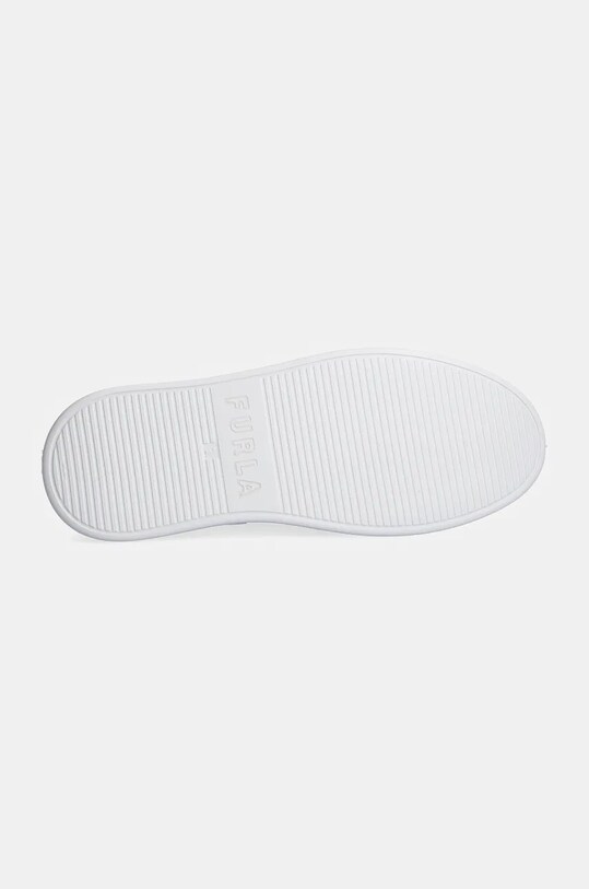 Furla mocasini de piele Loafer YI08SPT.BX3245.01B00 alb