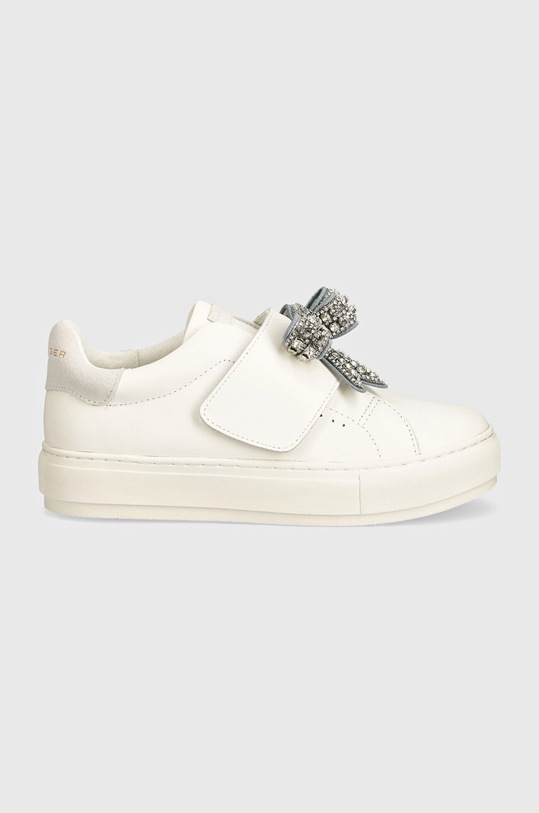 Kurt Geiger London sneakers din piele Laney Bow 31567109.SILVERCOM alb AW24