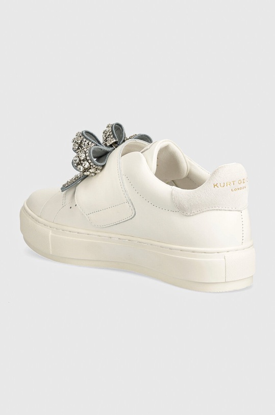 Încălțăminte Kurt Geiger London sneakers din piele Laney Bow 31567109.SILVERCOM alb