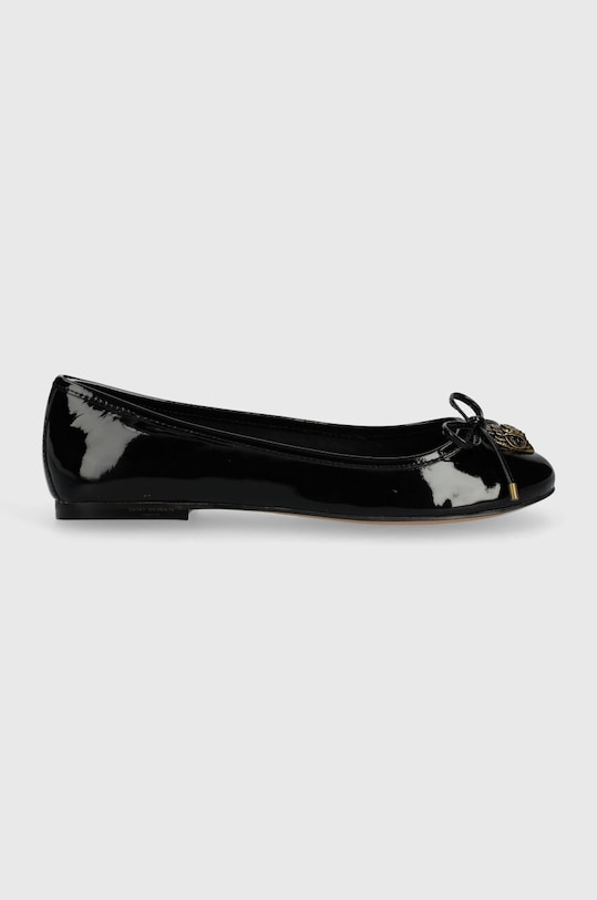 Kožené baleríny Kurt Geiger London Eagle Ballerina 9790600319.BLACK černá AW24
