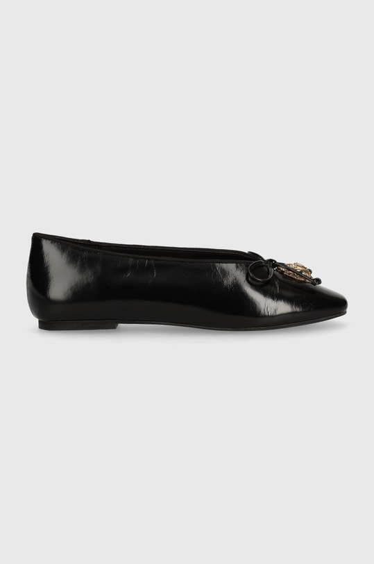 Шкіряні балетки Kurt Geiger London Sloane Eagle Ballerina 2657700309.BLACK чорний AW24